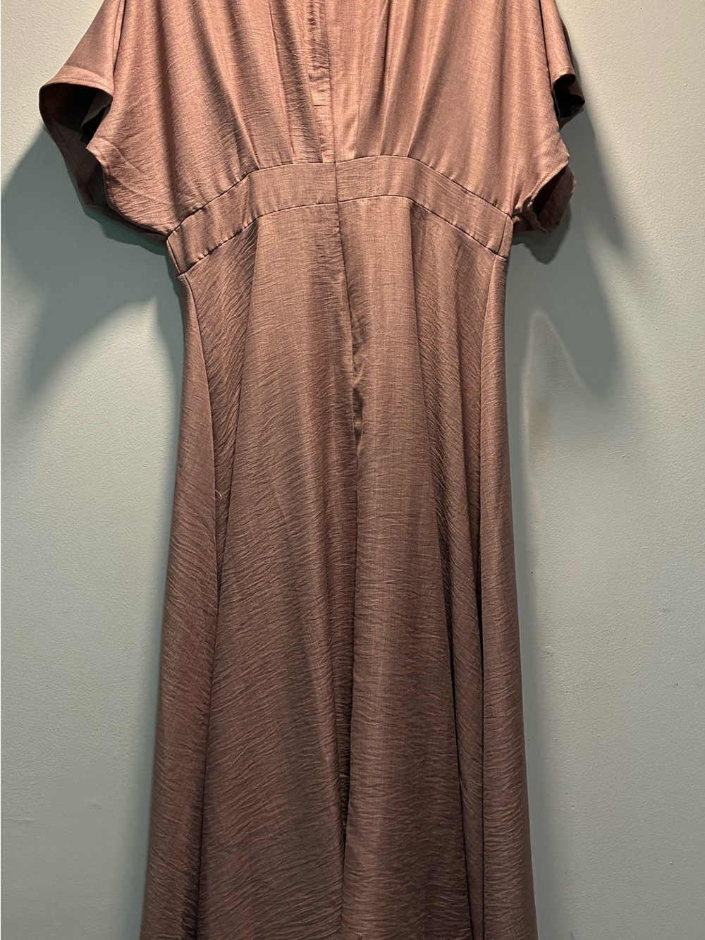 SHEIN Dusty Mauve Maxi Dress - Picture 2 of 9